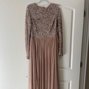 Maxi sequin dress